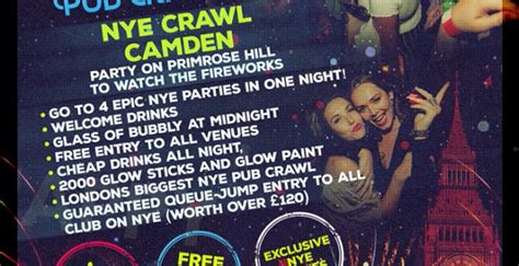 New Years Eve Pub Crawl Camden Camden London Bar Crawl Reviews