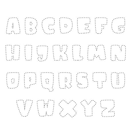 3 Inch Bubble Letters - 10 Free PDF Printables | Printablee