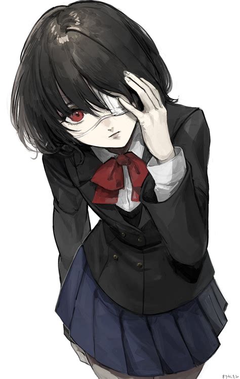 Anime Character Girl Eyepatch Anime Girl