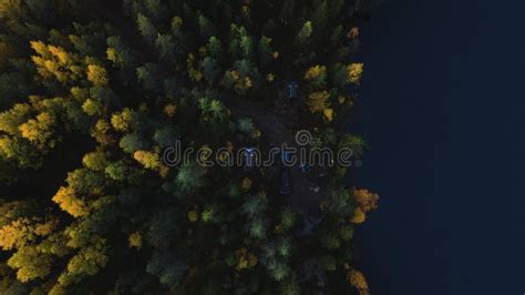 Top View Of Aulanko Nature Reserve In Hameenlinna Finland Stock Photo