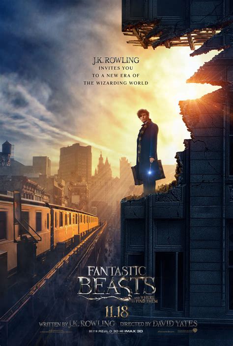 New Fantastic Beasts And Where To Find Them Poster Features Newt
