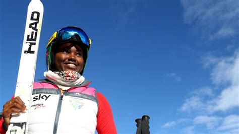 Sabrina Simader Kenyas Snow Leopard Aiming For Olympic Glory Bbc News