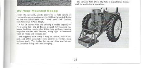 Jd Dirt Scoop John Deere Forum Yesterdays Tractors