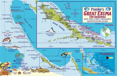 Map Of Exuma Bahamas Hiking In Map