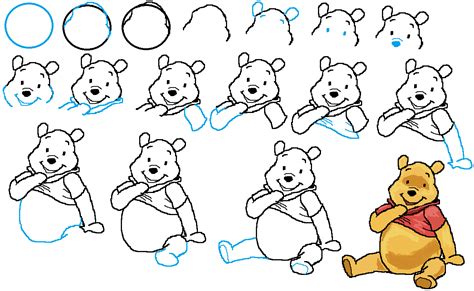 How To Draw Winnie The Pooh How To Draw 4 Kids Disney Drawings