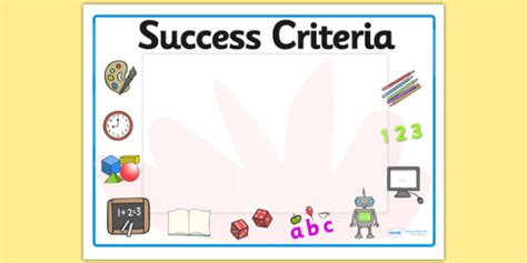 What Is Success Criteria Twinkl Teaching Wiki Twinkl