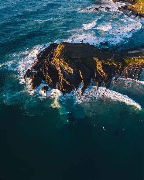 Drone Photo Of Crescent Head Point Break Drone Photos Aerial Photo