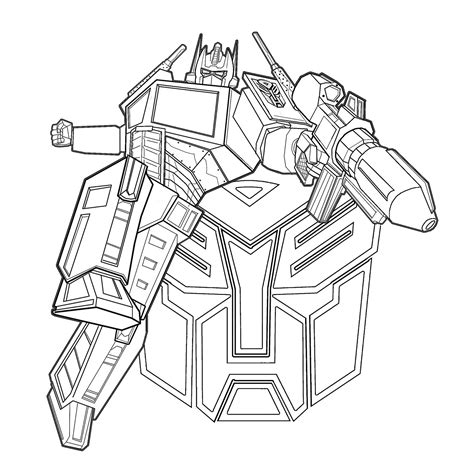Download Transformer Coloring Pages for Kids 2019 | Educative Printable