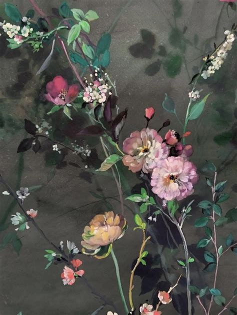 Jo Haran Woodland Stems On Dark Jo Haran Contemporary Floral Art