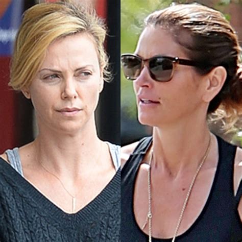 Charlize Theron And Cindy Crawford Flaunt Makeup Free Looks E Online Au