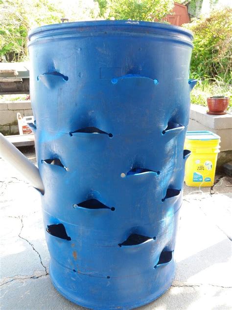 Nearly Done With My Garden Tower Barrel Moulding The Pockets Takes A