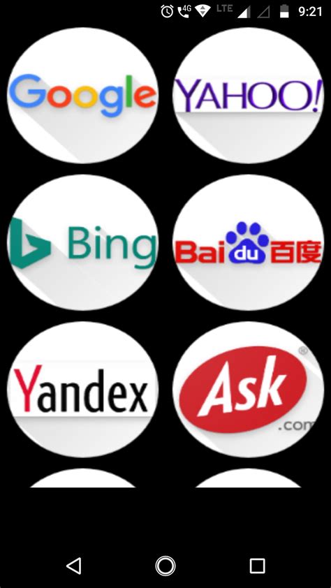 Worlds Top 10 Search Engines All In One For Android
