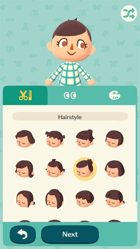 All faces and hairstyles on animal crossing: Animal Crossing: Pocket Camp - All the Faces and ...