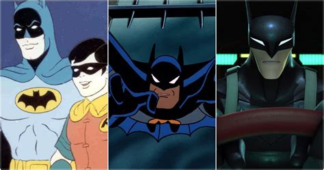 Every Animated Batman Series In Chronological Order Cbr