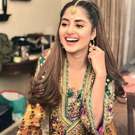 25 Beautiful Pictures Of Sajal Ali In Yellow Reviewitpk