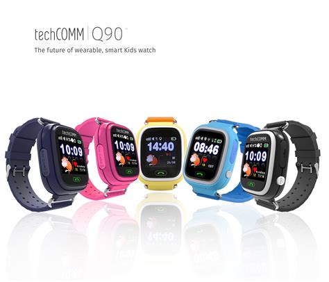 Techcomm Q90 Kids Gps Smart Watch For T Mobile Only With Fitness