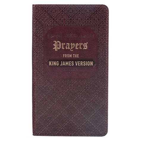 The Power Of Prayer Brown Faux Leather One Minute Devotions