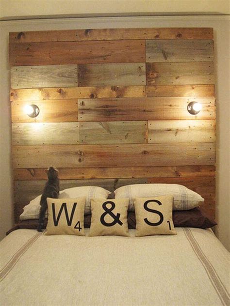 27 Diy Pallet Headboard Ideas 101 Pallets