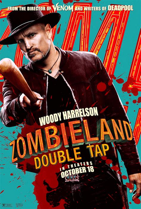 Double tap, a sequel a decade in the making, will reunite the original main cast for more insane undead action. Meet the Cast of Zombieland: Double Tap in 8 New Posters ...