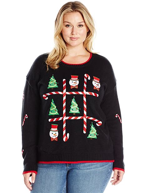 7 Plus Size Ugly Holiday Sweaters That Are Actually Really Cute