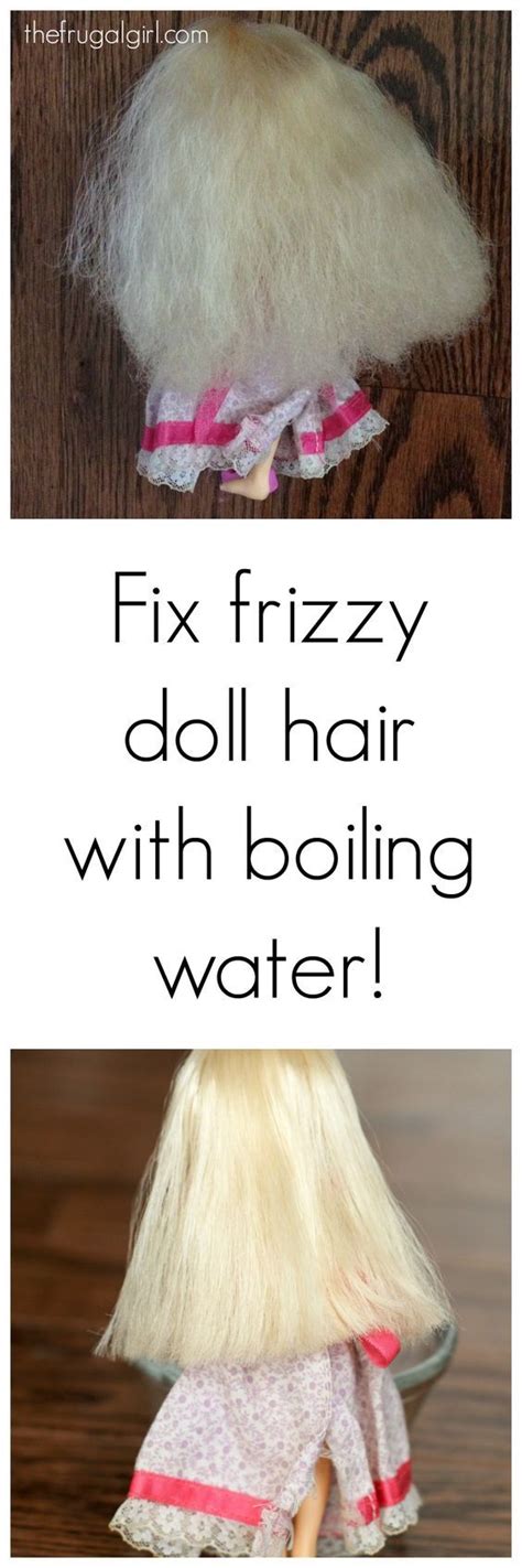 How To Fix Frizzy Doll Hair Doll Hair Repair Fix Doll Hair Baby Doll