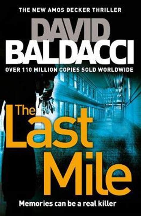 Buy The Last Mile Amos Decker Series By David Baldacci Books Sanity