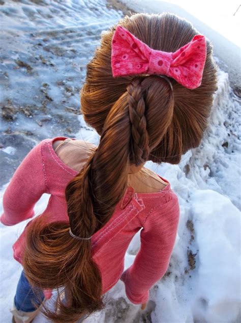 Braided Rope Braid ~ A Hair Tutorial American Girl Hairstyles Ag Doll Hairstyles American
