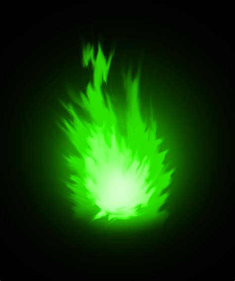 Green Fire By Nexeron On Deviantart