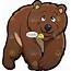 A Grizzly Bear – Clipart Cartoons By VectorToons