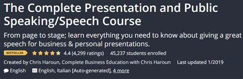 Udemy The Complete Presentation And Public Speakingspeech Course