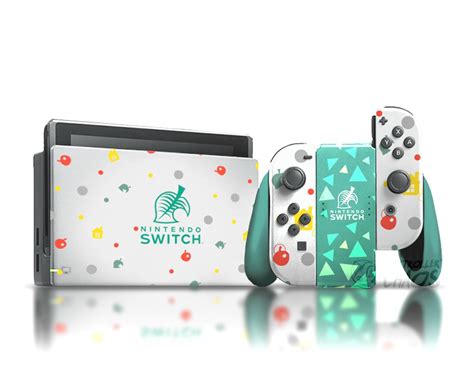Animal crossing is a social simulation video game series developed and published by nintendo and created by katsuya eguchi and hisashi nogami. Custom Nintendo Switch Console - Joy-Cons - Animal ...
