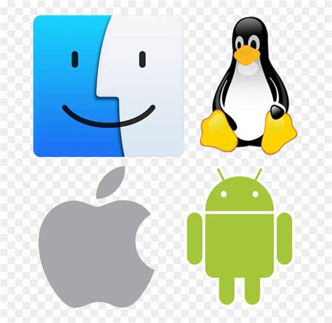 Mac Linux Ios S Android Linux Operating System Logo Clipart
