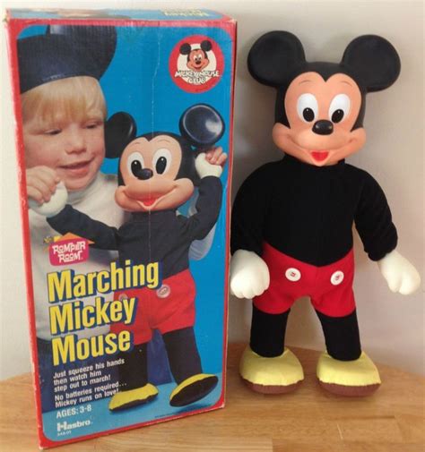 I Remember This Dumb Thing Vintage Marching Mickey Mouse Doll