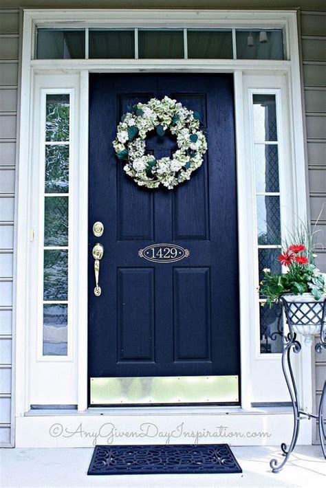 27 Awesome Front Door Patterns With Sidelights With Images Painted