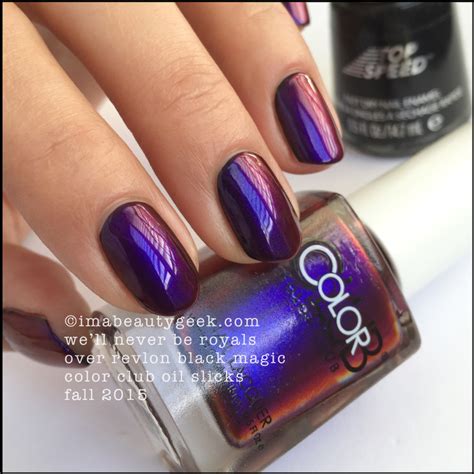 Color Club Oil Slick Collection Mega Swatchin Beautygeeks