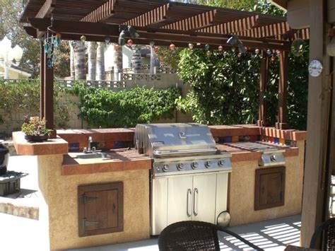 DIY Outdoor Kitchen Frame Ideas How To Build A Patio BBQ Area