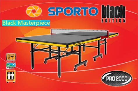 Jakarta selatan kayla hijab jakarta. Tenis meja pingpong merk SPORTO black edition (warna hitam ...