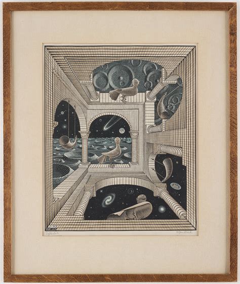 Maurits Cornelis Escher ”other World” Bukowskis