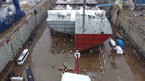 Construction Progresses On First Lng Powered Vessel For Royal Caribbean