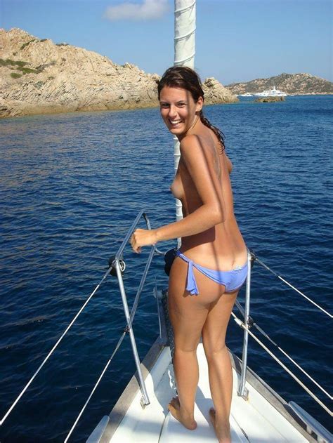 Giggling On The Bow Of The Boat Porn Pic Eporner