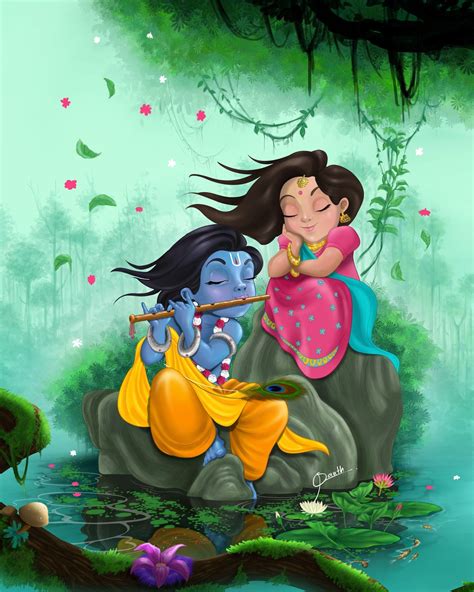 Cartoon Krishna Wallpapers Top Free Cartoon Krishna Backgrounds
