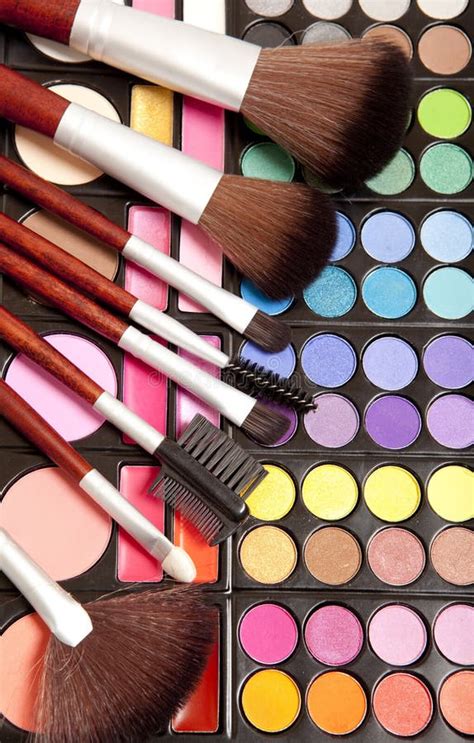 Makeup Brushes Stock Photo Image Of Shiny Application 31465522