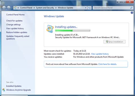Updates Dont Finish Installing On Windows 7 Professional 32 Bit