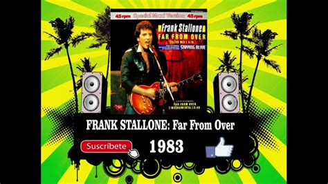 Frank Stallone Far From Over Radio Version Youtube