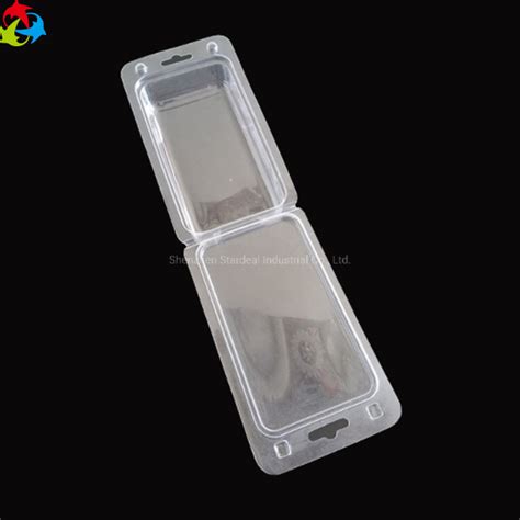Customized Clear Pvc Plastic Blister Clamshell Box Packaging China