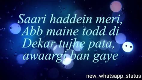 Hasi Ban Gaye Lyrics Hd Female Versionnew Whatsapp Status Youtube