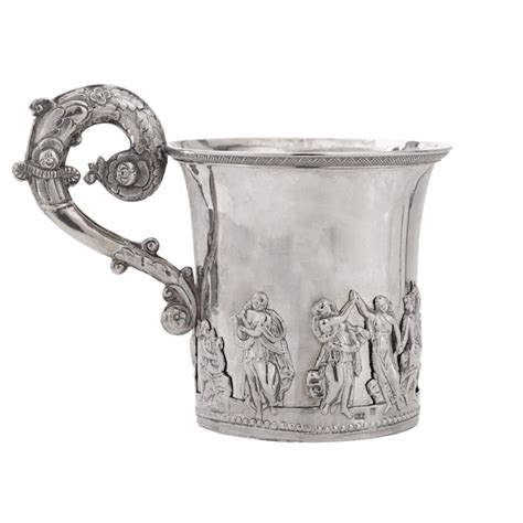 Russian Silver Cup With Handle Moscow 1835