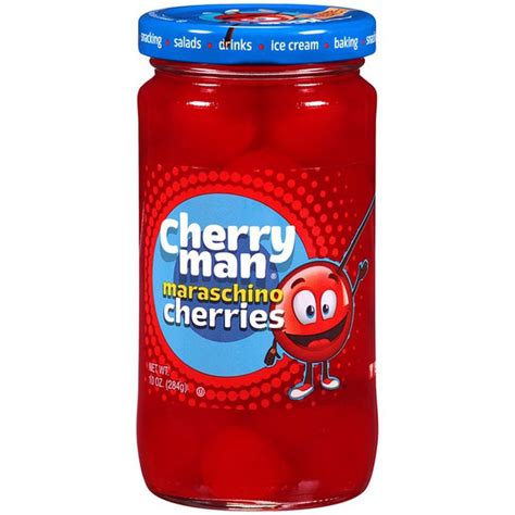 Cherryman Maraschino Cherries 10 Oz Jar Delivery Or Pickup Near Me Instacart