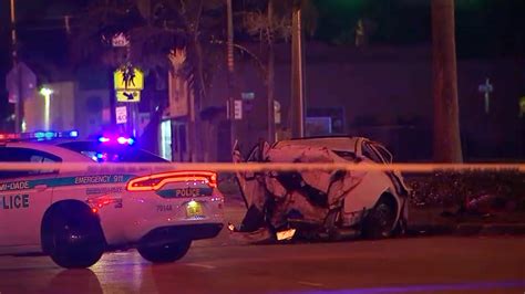 Police Investigating Deadly Multi Car Crash In Nw Miami Dade Nbc 6 South Florida
