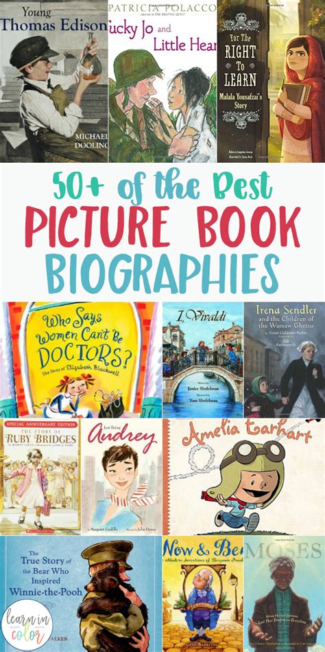 50 Of The Best Picture Book Biographies With Reviews